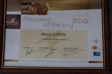 Président du jury 2010